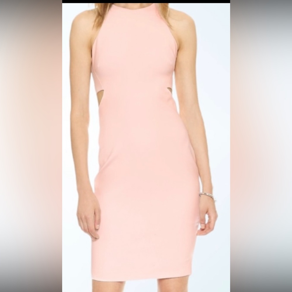 Elizabeth and James blush pink cutout tank dress. Size 2 Excellent condition.